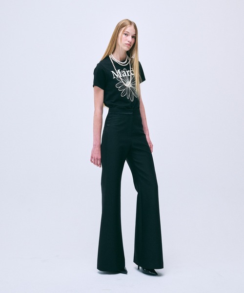 「Mardi Mercredi」 半袖Tシャツ FREE ブラック レディース_画像4