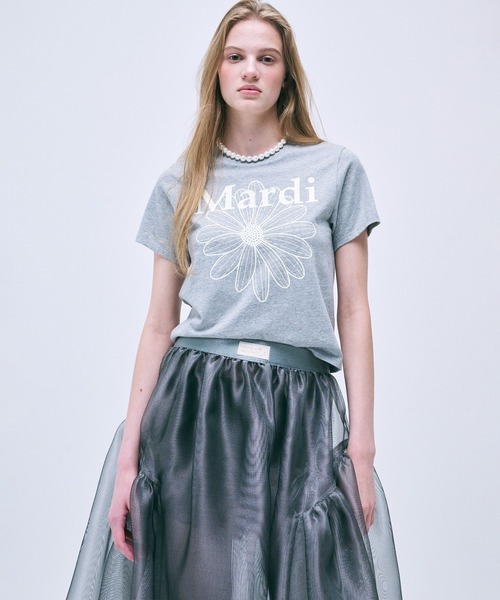 「Mardi Mercredi」 半袖Tシャツ FREE ブラック レディース_画像8