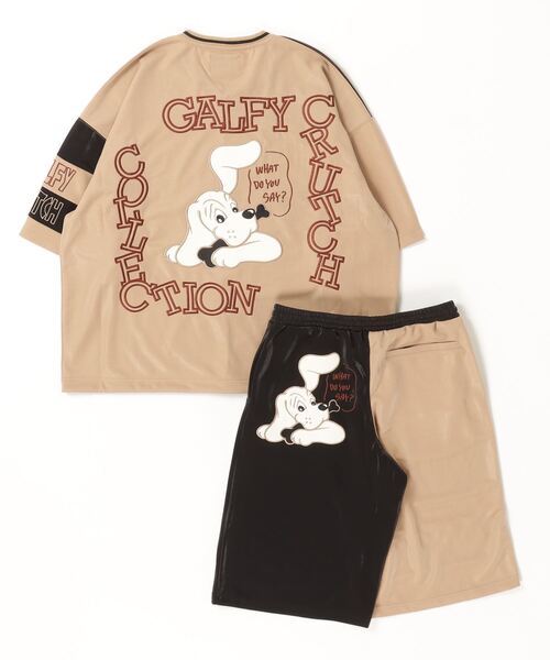 「GALFY」 セットアップ X-LARGE オフホワイト メンズ_画像4