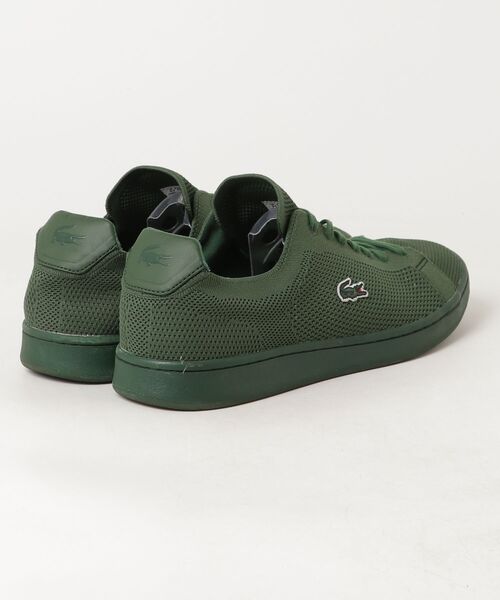 「LACOSTE」 ローカットスニーカー 44 グリーン メンズ_画像2