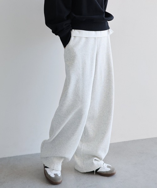 「ANME」 スウェットパンツ M ブラウン レディース_画像3