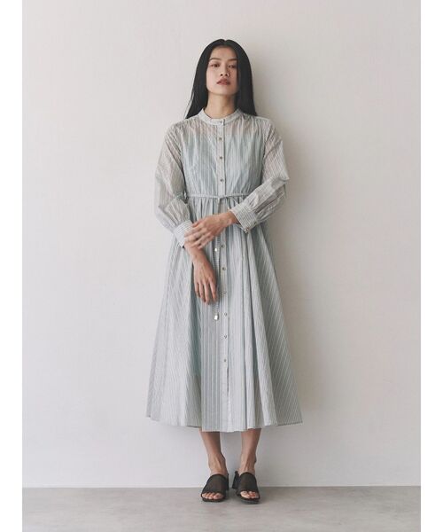 「TONAL」 長袖ワンピース MEDIUM ブルー レディース_画像5