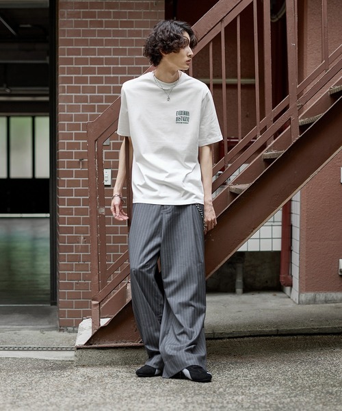 「Bleme」 半袖Tシャツ S ブラウン メンズ_画像9