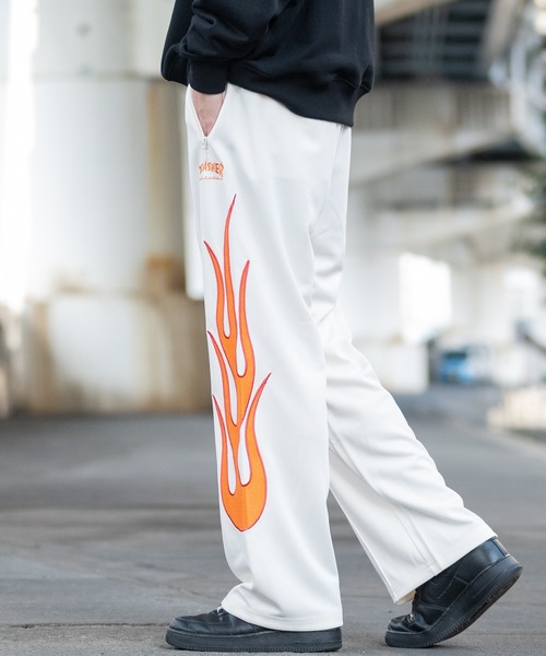 「THRASHER」 ジャージパンツ MEDIUM ブラック メンズ_画像6