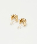 ピアス ワイドカーブメタルピアス レディースの詳細画像3