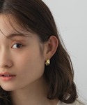 ピアス ワイドカーブメタルピアス レディースの詳細画像2
