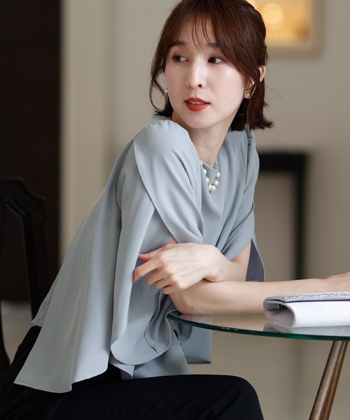 【新品】結婚式 お呼ばれ シフォンスリーブパンツドレス ロンパース ベージュ TA2439_PKBE_TRM_000_900x.jpg?v