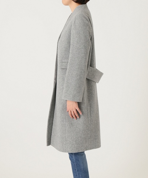 最終価格IENA Vネック ノーカラー コート　イエナ SLOBE IENA Vネックノーカラーコート◇ : ZOZOTOWN Yahoo!店