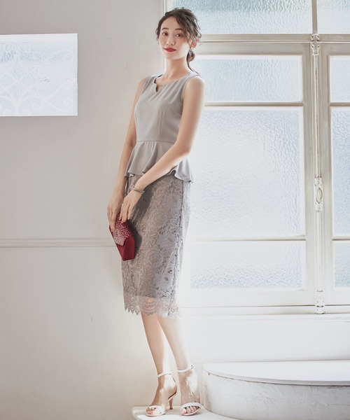 DRESS+ ドレス パーティードレス 結婚式 披露宴 二次会