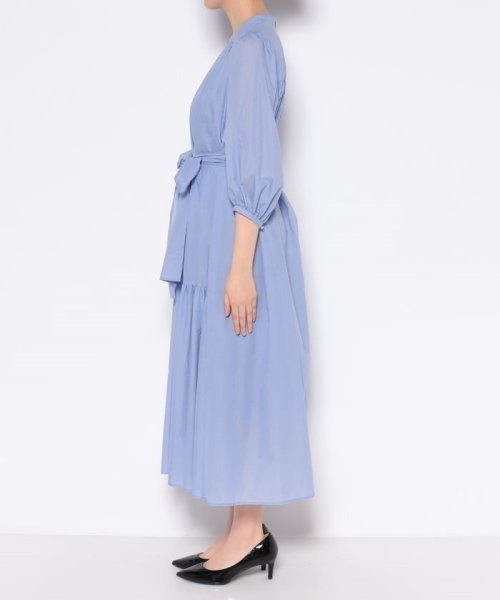 ワンピース 【LOULOU WILLOUGHBY】ナイロンコットンタフタギャザーワンピース LOULOU WILLOUGHBY