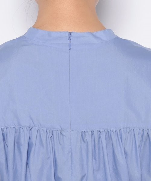 ワンピース 【LOULOU WILLOUGHBY】ナイロンコットンタフタギャザーワンピース LOULOU WILLOUGHBY