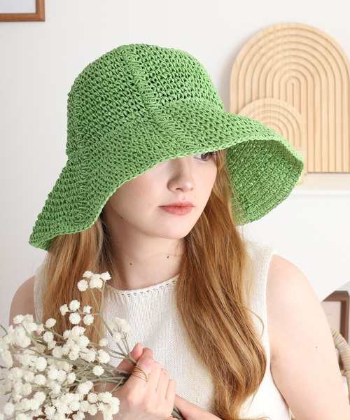 Sense of Grace（センスオブグレース） 帽子 ハット ペーパークロシェ