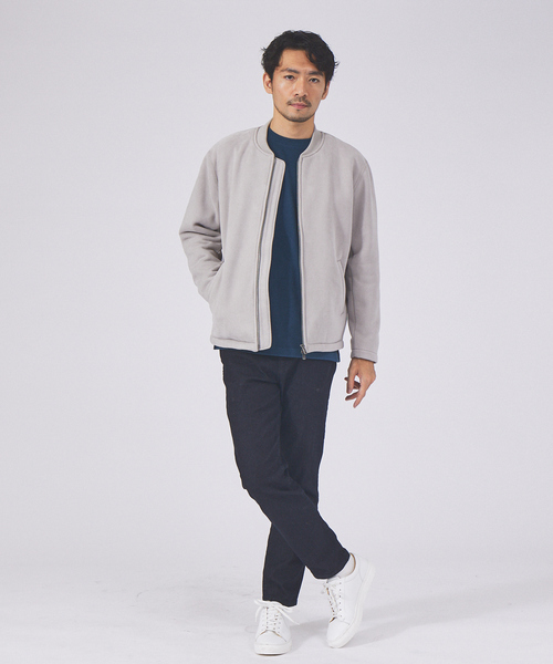 ABAHOUSE GRAY 革ジャン ライダース ネオスエード ボアライダース