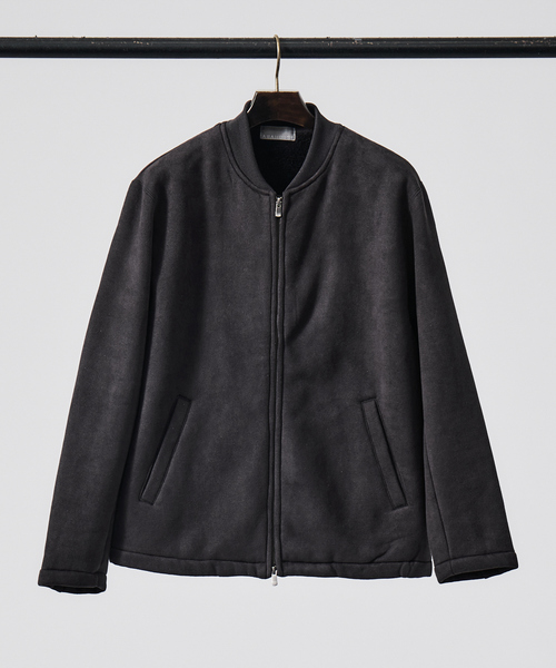 美品⭐︎アバハウス シングルライダース ボアレザージャケット 本革 山羊革 M 黒 ABAHOUSE GRAY 革ジャン ライダース ネオスエード ボアライダース