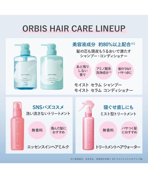 ORBIS（オルビス） シャンプー モイストセラムシャンプー つめかえ用