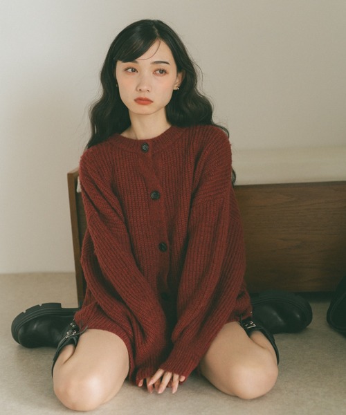 VANNIE U（ヴァニーユー） ニット セーター ミックスオーバーニット