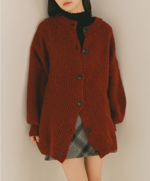 VANNIE U（ヴァニーユー） ニット セーター ミックスオーバーニット