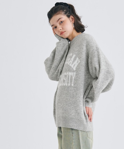 美品 レア クレージュ センターロゴ ニット M トップス セーター