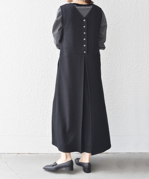 SHIPS.me ワンピース 「ZOZO限定」SHIPS.me:サージ 前後 2way 美品♪SHIPS 前後2WAY オフホワイト ノースリーブ ロングワンピース