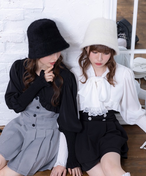 DearMyLoveRose（ディアマイラブローズ） 帽子 ハット フラッフィー