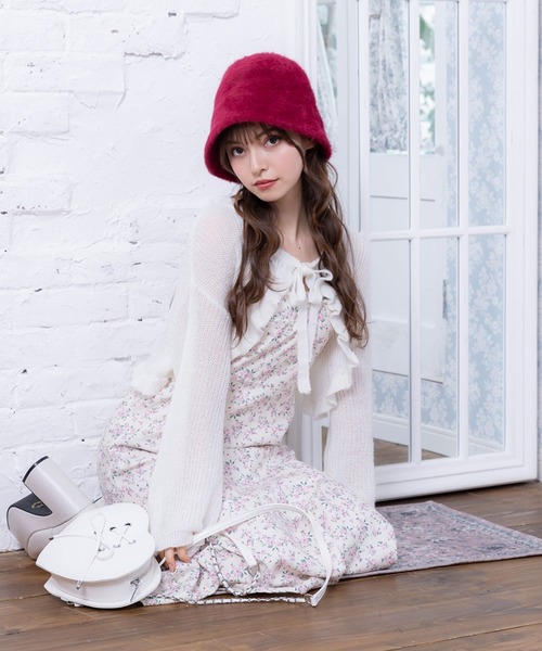 DearMyLoveRose（ディアマイラブローズ） 帽子 ハット フラッフィー