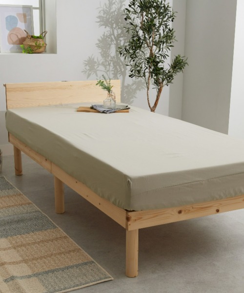 iellio ベッド 寝具 バイカラー カラフル 防ダニ ベッドカバー