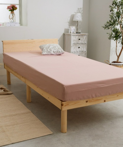 ベッドカバー iellio ベッド 寝具 バイカラー カラフル 防ダニ ベッドカバー