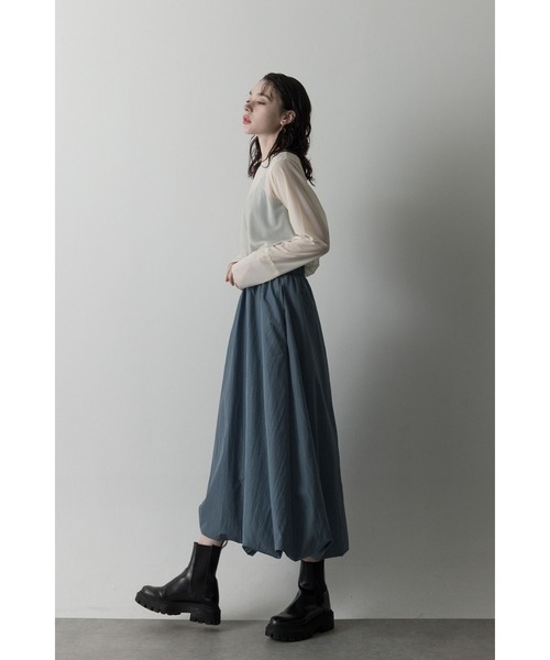 Limue リミュ サイドドロストバルーンスカート Limue｜サイドドロストバルーンスカート | Rakuten Fashion(楽天