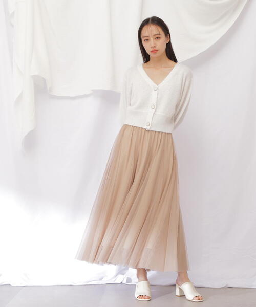 JILL by STUART ニット セーター フィルムニットカーディガン