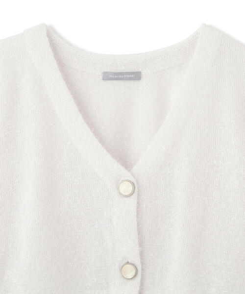 新品✨ジル スチュアート ＊ ざっくり ニット カーディガン(M) JILL by JILL STUART（ジルバイジルスチュアート） ニット セーター