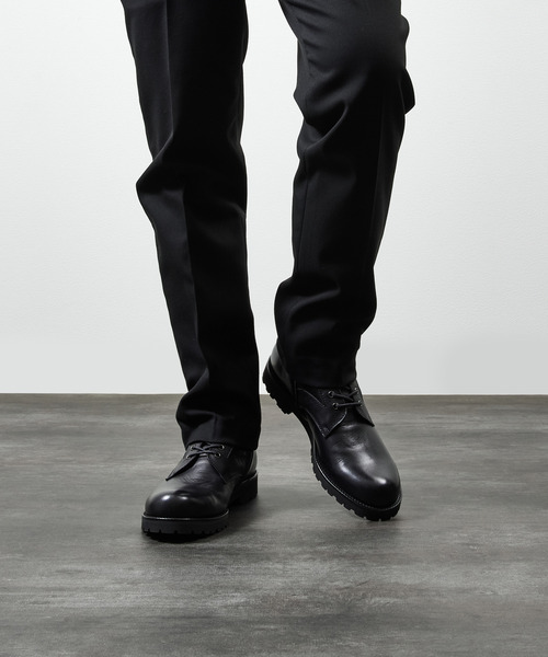 PADRONE（パドローネ） ブーツ パドローネ / SIDE ZIP LACE UP BOOTS