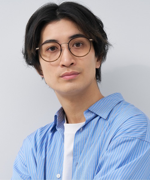 Zoff（ゾフ） 伊達メガネ メガネ 眼鏡 「中顔面短縮みえメガネ