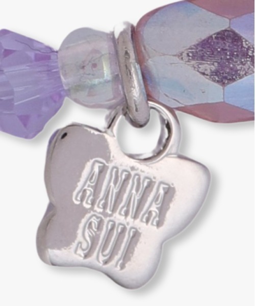 【美品】アナスイ 蝶モチーフゴムブレスレット ブルー ANNA SUI ブレスレット 蝶モチーフ レディース : ZOZOTOWN Yahoo