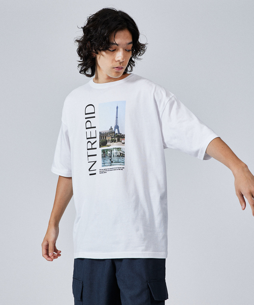 【LE TRIO ABAHOUSE】INTREPID / グラフィックTシャツ ABAHOUSE tシャツ 「LE TRIO ABAHOUSE」INTREPID / グラフィック
