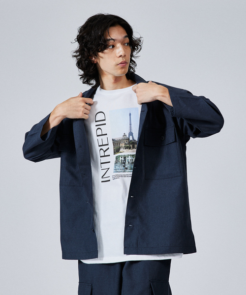 【LE TRIO ABAHOUSE】INTREPID / グラフィックTシャツ セール】【LE TRIO ABAHOUSE】INTREPID / グラフィックTシャツ