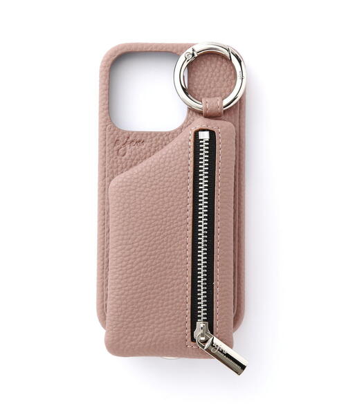 ajew/エジュー/【ひも付き】 iPhone15Pro ベージュ iPhone15Pro / beige 【ひも付き】 (発送はご注文から3営業日