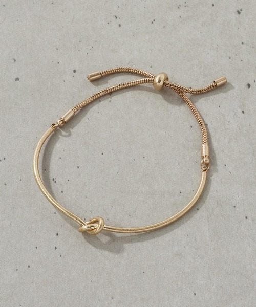 ノットブレスレット ゴールド item 紹介🙋🏻‍♂️ 【bracelet】 ⚫︎single knot bangle color