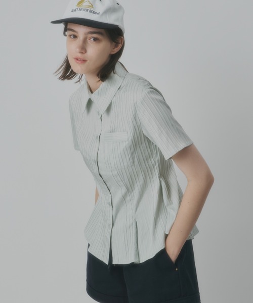 big collar flare shirt / ビッグカラーフレアシャツ（シャツ