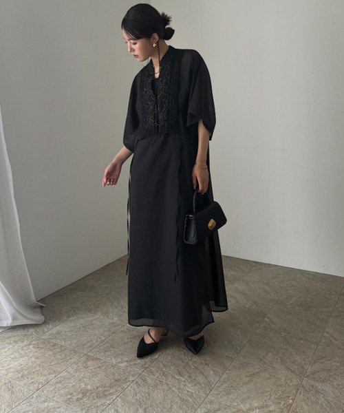 【送料無料/新品】 ドレス LE'RURE Nomadical Yahoo!店 ZOZOTOWN : dress organdy スーツ・フォーマル・ドレス