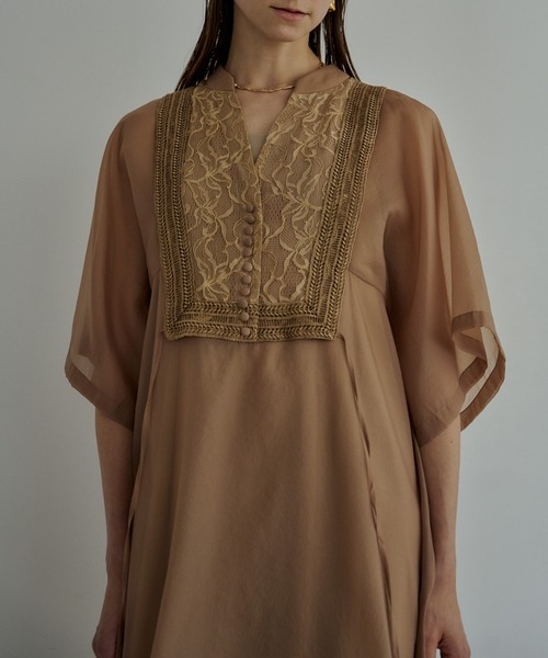 LE'RURE ドレス Nomadical organdy dress : ZOZOTOWN Yahoo!店