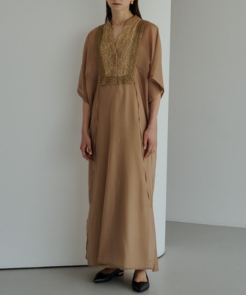 LE'RURE ドレス Nomadical organdy dress : ZOZOTOWN Yahoo!店