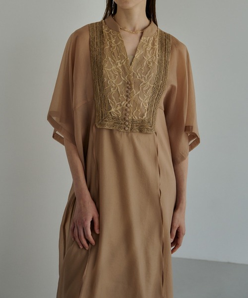LE'RURE ドレス Nomadical organdy dress : ZOZOTOWN Yahoo!店