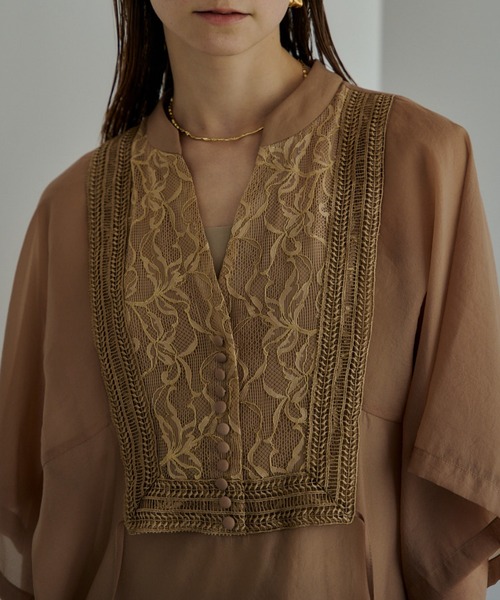 LE'RURE ドレス Nomadical organdy dress : ZOZOTOWN Yahoo!店