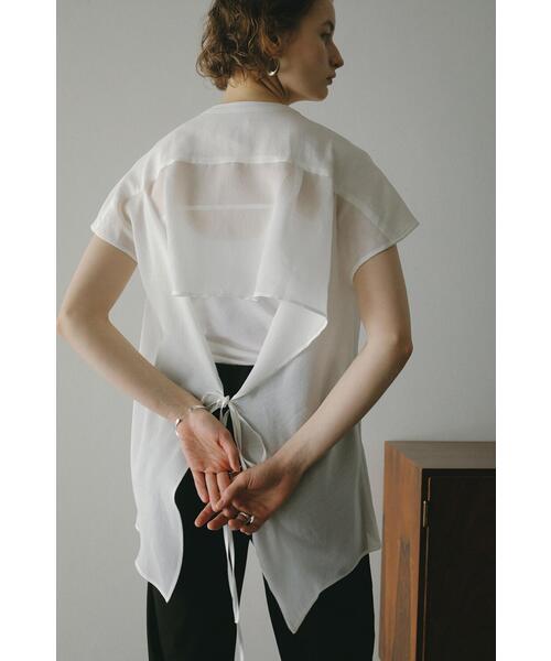 manof マノフ BACK YORK DESIGN SHIRT シャツ 新品 MANOF tシャツ MANOF/マノフ/BACK OPEN SHIRT レディース