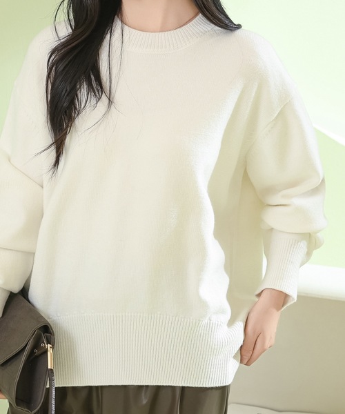 Lace Ladies（レースレディース） ニット セーター ソリッドカラー