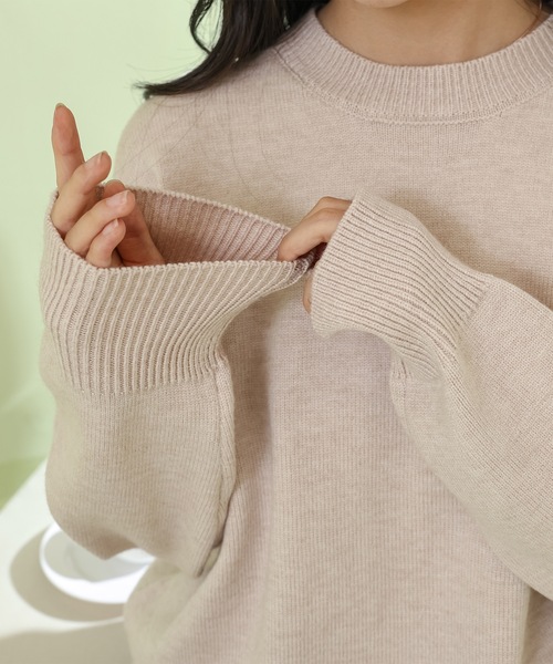 Lace Ladies（レースレディース） ニット セーター ソリッドカラー