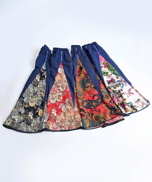 ♯ MARNI マルニ　イタリア製　デザイン　花柄　コットン　ロング　スカート MARNI（マルニ）ロング・マキシ丈スカート 黄 サイズ:XS