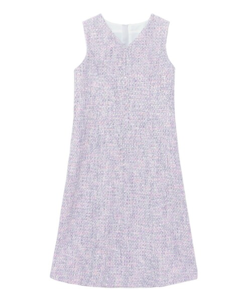 ANAYI（アナイ） ワンピース 「セットアップ対応商品」メタルシャギー
