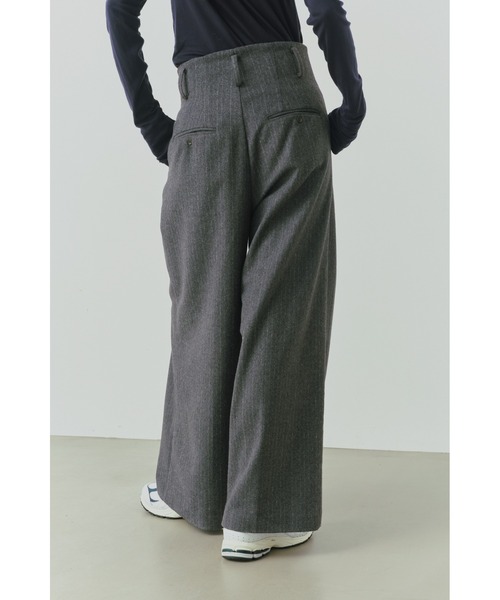 ALEXIA STAM（アリシアスタン） パンツ High Waist Tuck Wide Pants