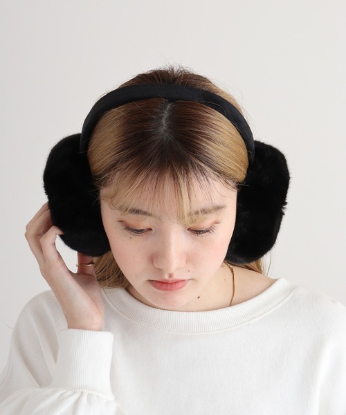 happy99 耳当て　新品！ FUNALIVE 耳当て イヤーマフ ふわふわイヤマフ メンズ レディース